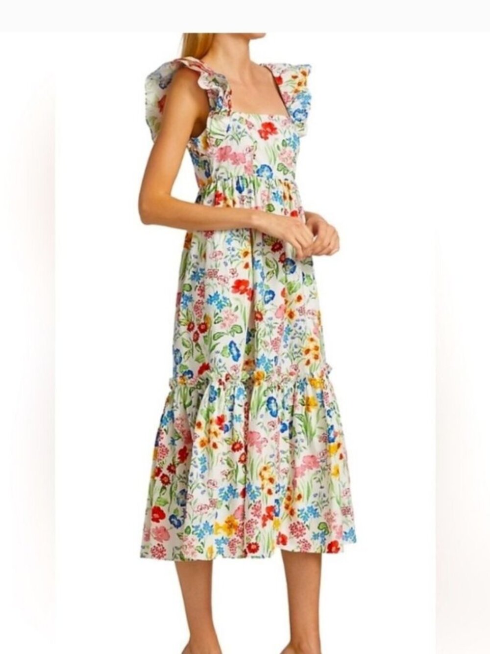 NWT Cara Cara Darby Floral Midi Dress - Picture 3 of 8